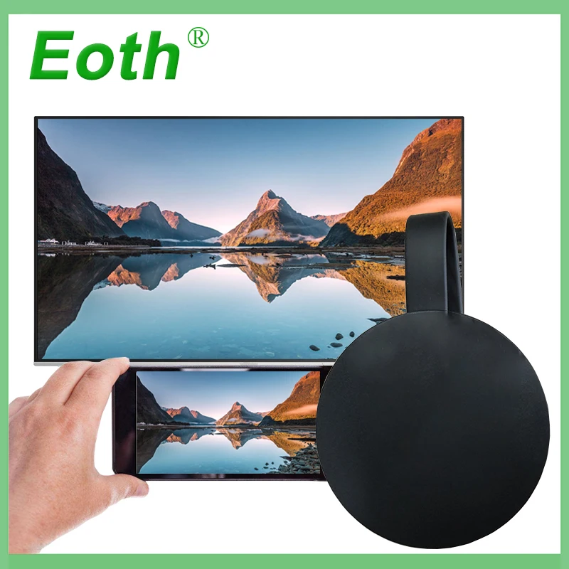 Eoth Miracast 2 Digital hd-mi Media Video Streamer 3nd Generation 2017 Wirelessly transfer content from phone to TV
Eoth Miracast 2 Digital hd-mi Media Video Streamer 3nd Generation 2017 Wirelessly transfer content from phone to TV