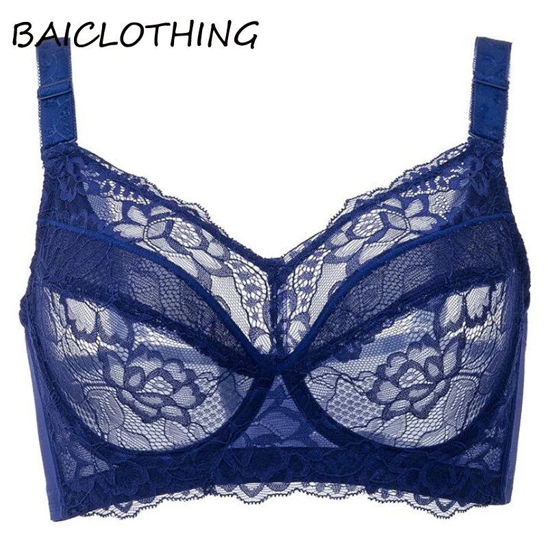 Ultra-thin Womens Comfortable Lace Full Coverage Underwire Lace Big Size Bra Women Lingerie 34 36 38 40 42 44 46 48 B C D E F
Ultra-thin Womens Comfortable Lace Full Coverage Underwire Lace Big Size Bra Women Lingerie 34 36 38 40 42 44 46 48 B C D E F