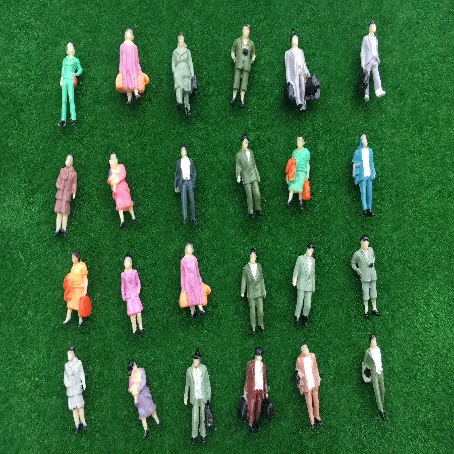 weijingmodel 100 Model People Figures Passenegers Train Scenery 1:75 O Scale Mixed Color Pose for ho train layout
weijingmodel 100 Model People Figures Passenegers Train Scenery 1:75 O Scale Mixed Color Pose for ho train layout