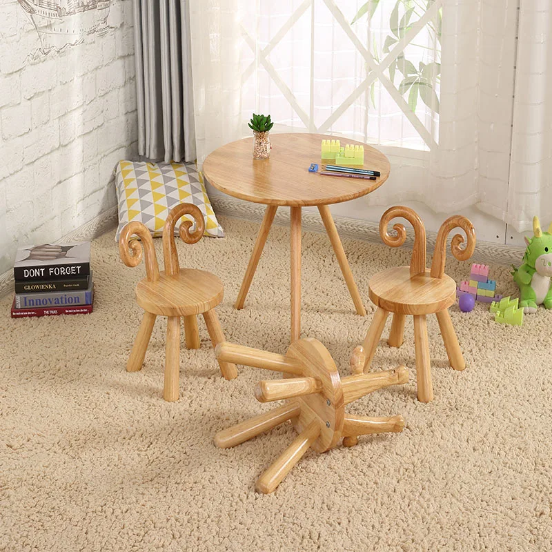 Solid Wood Children's Stool Cartoon Deer Bench Kindergarten Baby Table Chair Kit Nordic Animal Children's Chair
Solid Wood Children's Stool Cartoon Deer Bench Kindergarten Baby Table Chair Kit Nordic Animal Children's Chair