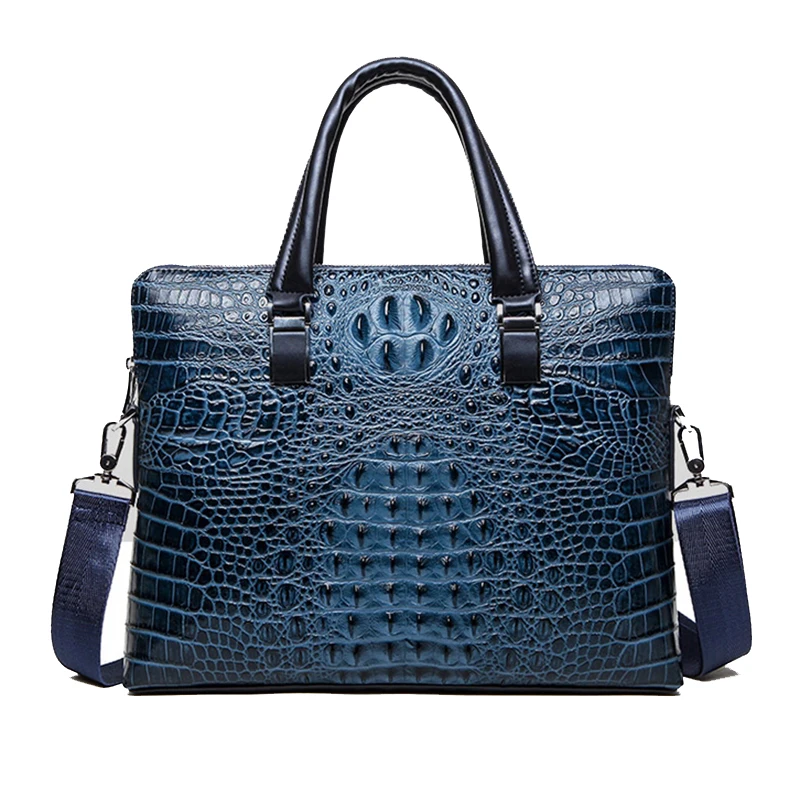 Crocodile pattern cowhide Leather Briefcase Men's Bags Men leather handbag Shoulder Bags male Laptop A4 paper tote bag Handbag
Crocodile pattern cowhide Leather Briefcase Men's Bags Men leather handbag Shoulder Bags male Laptop A4 paper tote bag Handbag