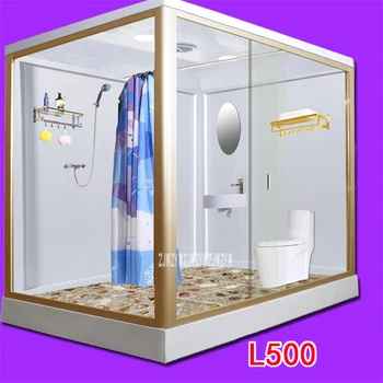 L500 One-piece Bathroom Shower Room High-quality Shower Enclosures Dry And Wet Separation Glass Integrated Shower Cabins 220V
L500 One-piece Bathroom Shower Room High-quality Shower Enclosures Dry And Wet Separation Glass Integrated Shower Cabins 220V