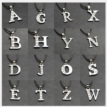 Character set 26 English letters A to Z titanium steel jewelry pendant couples necklace 5set/lot 5set=130pcs
Character set 26 English letters A to Z titanium steel jewelry pendant couples necklace 5set/lot 5set=130pcs