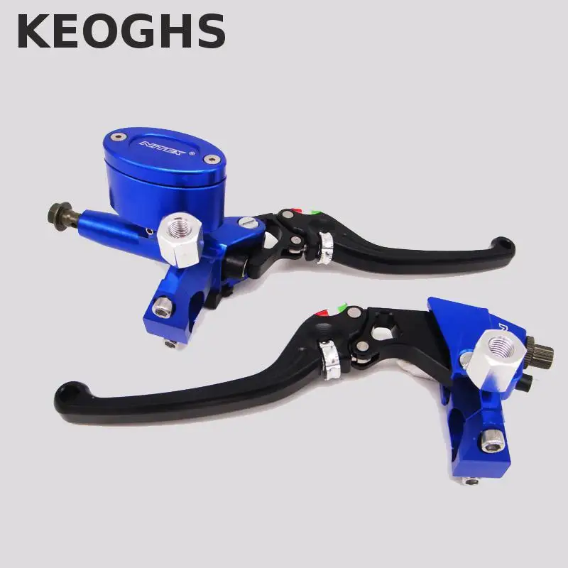 Keoghs Motorcycle Hydraulic Brake Master Cylinder And Brake Clutch Lever 22mm Universal 12.7mm Piston For Honda Yamaha Scooter
Keoghs Motorcycle Hydraulic Brake Master Cylinder And Brake Clutch Lever 22mm Universal 12.7mm Piston For Honda Yamaha Scooter