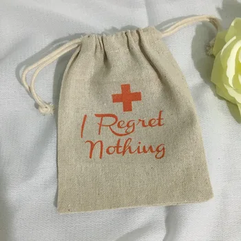 I Regret nothing wedding Hangover Kit favor gift Welcome Candy Bags Bachelorette hen bridal shower party gift bag
I Regret nothing wedding Hangover Kit favor gift Welcome Candy Bags Bachelorette hen bridal shower party gift bag