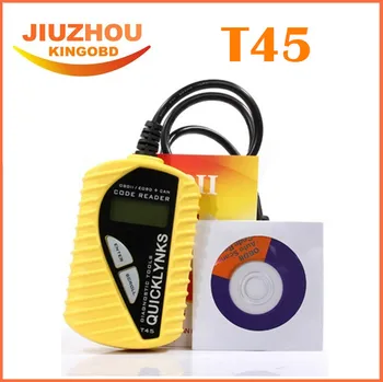 New VAG Code Reader T45 Leagend Quicklynks Support Multi-language CAN OBDII VAG Scanner T45 Auto Diagnostic Tool for VAG EOBD
New VAG Code Reader T45 Leagend Quicklynks Support Multi-language CAN OBDII VAG Scanner T45 Auto Diagnostic Tool for VAG EOBD