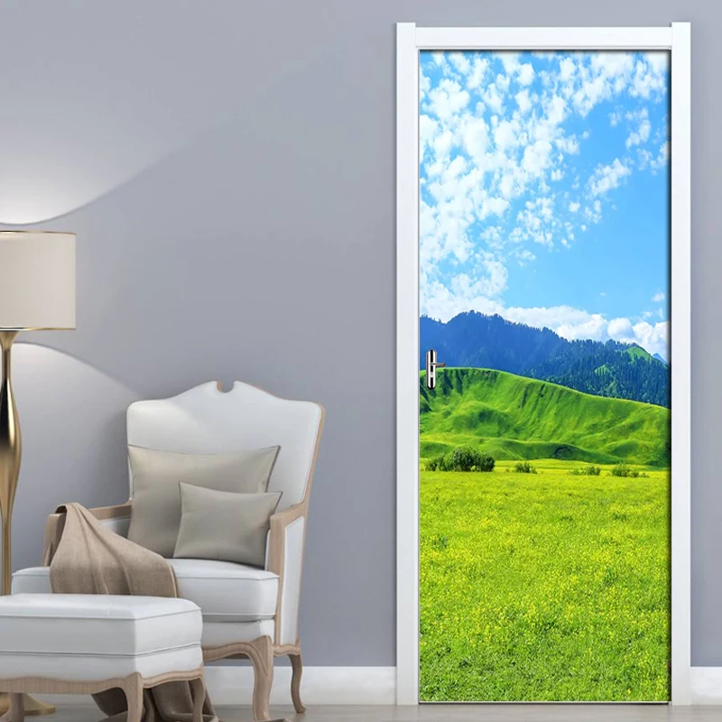 2018 New Arrival 3D Waterproof Natural Scenery Prairie Scenery Door Painting Home Decor PVC Decal Self-adhesive 3D Door Sticker
2018 New Arrival 3D Waterproof Natural Scenery Prairie Scenery Door Painting Home Decor PVC Decal Self-adhesive 3D Door Sticker