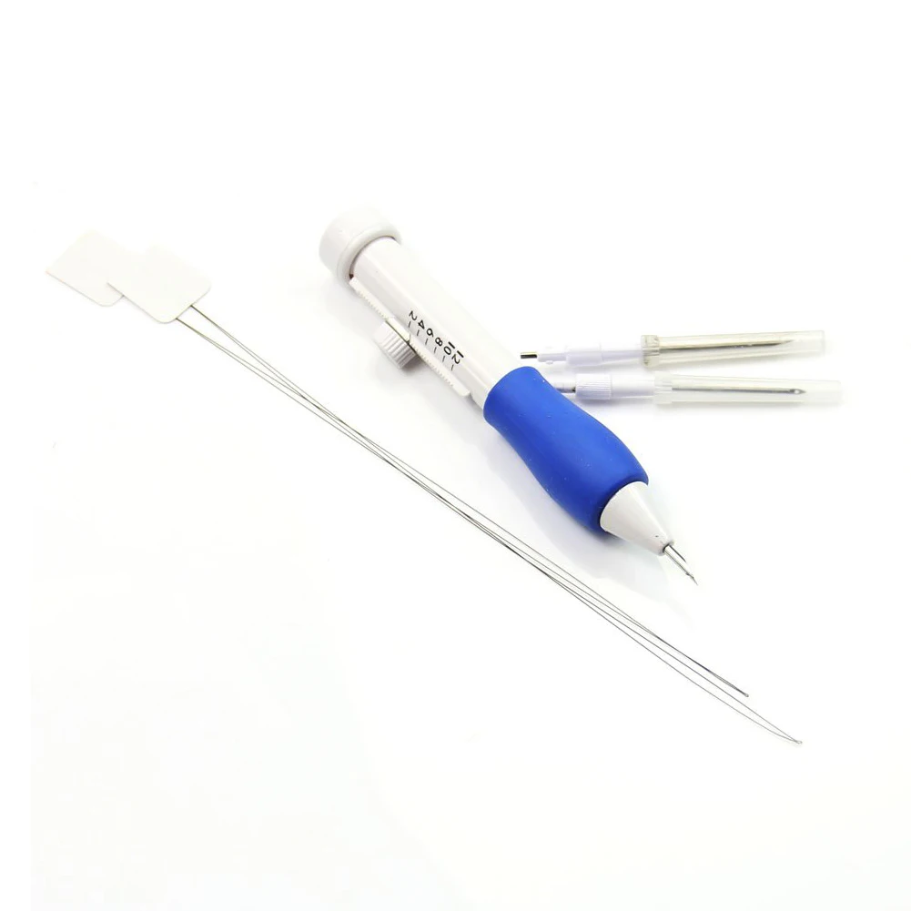 Best Selling White+Blue Three Sized Embroidery Stitching Punch Needle Punching Punch Needle Tool Set
Best Selling White+Blue Three Sized Embroidery Stitching Punch Needle Punching Punch Needle Tool Set
