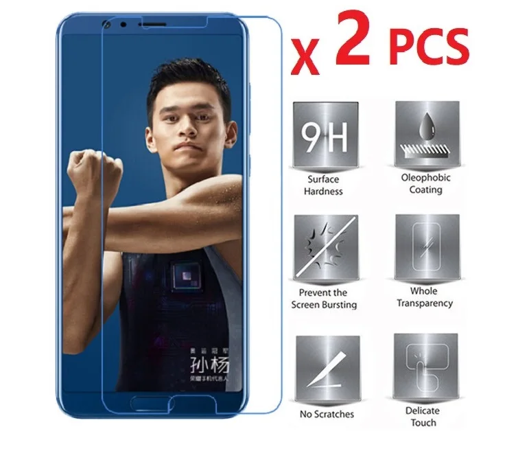 2 PCS For Huawei Honor V10 Tempered Glass Screen Protector For Honor V10 2.5D 0.26mm 9H Anti-scratch Premium Shield Guard
2 PCS For Huawei Honor V10 Tempered Glass Screen Protector For Honor V10 2.5D 0.26mm 9H Anti-scratch Premium Shield Guard