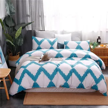 Blue Wavy Line Pattern Digital Printed Bedding Set Duvet Cover Set Bed Linen Duvet Cover Pillowcases Bed Set Twin Queen King
Blue Wavy Line Pattern Digital Printed Bedding Set Duvet Cover Set Bed Linen Duvet Cover Pillowcases Bed Set Twin Queen King