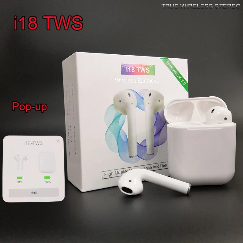 i18 TWS Wireless Earphone Bluetooth 5.0 Headset Earbuds Touch Control With Charge Box PK i10 i12 i14 i20 TWS For All Smartphone
i18 TWS Wireless Earphone Bluetooth 5.0 Headset Earbuds Touch Control With Charge Box PK i10 i12 i14 i20 TWS For All Smartphone