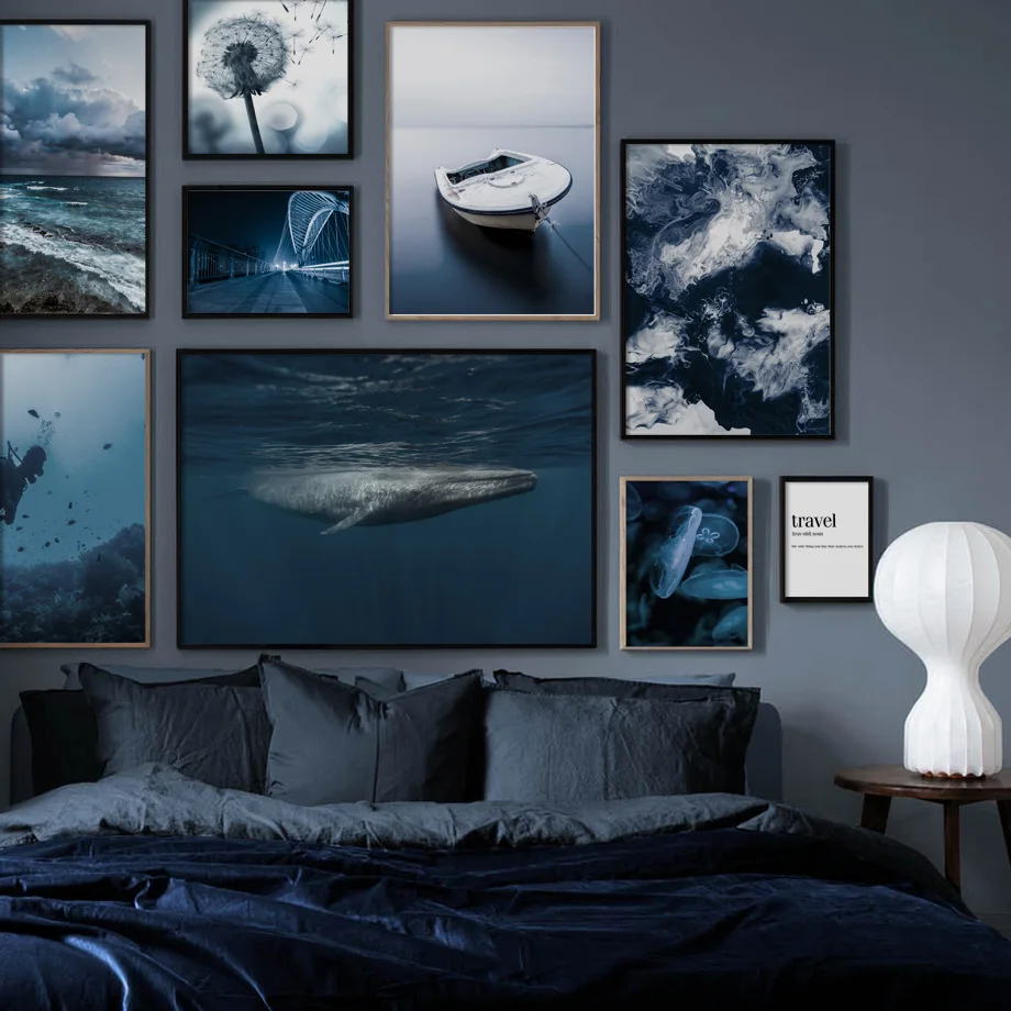 Abstract Ripple Jellyfish Dandelion Whale Wall Art Canvas Painting Nordic Posters And Prints Wall Pictures For Living Room Decor
Abstract Ripple Jellyfish Dandelion Whale Wall Art Canvas Painting Nordic Posters And Prints Wall Pictures For Living Room Decor