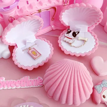 1 Piece Shell Shape Lovely Velvet Wedding Engagement Ring Box For Earrings Necklace Bracelet Jewelry Display Gift Box Holder
1 Piece Shell Shape Lovely Velvet Wedding Engagement Ring Box For Earrings Necklace Bracelet Jewelry Display Gift Box Holder