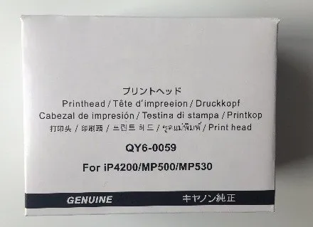 Original QY6-0059 Printhead for Canon PIXMA iP4200 MP500 MP530 iP 4200 MP 500 530 iP-4200 MP-500 Printhead 28.88USD=1P