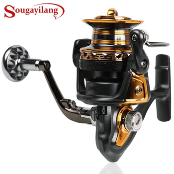 Sougayilang Spinning Fishing Reel Carp Fishing Full Metal Water Proof 13+1BB 4000-7000series Fishing Coil Reel Wheel De Pesca
Sougayilang Spinning Fishing Reel Carp Fishing Full Metal Water Proof 13+1BB 4000-7000series Fishing Coil Reel Wheel De Pesca