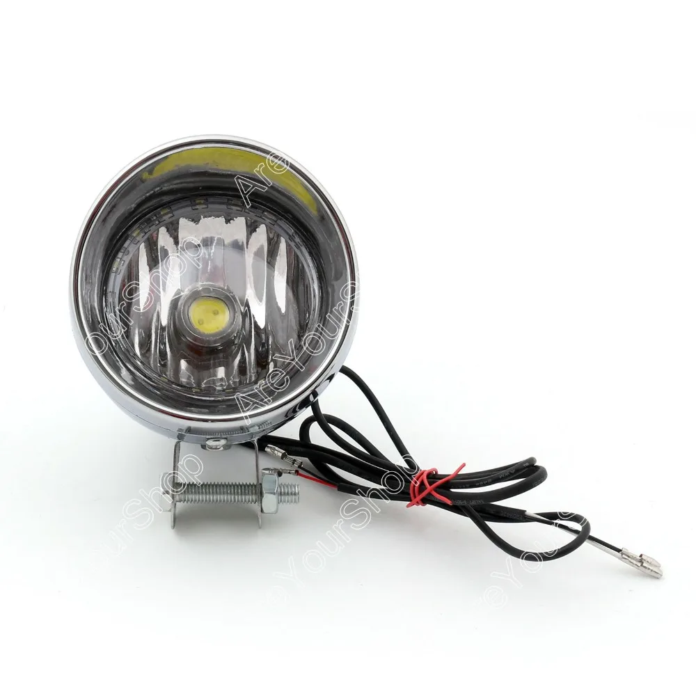 Areyourshop Universal LED Angel Eye Headlight Headlamp Replacement Driving Moto Fog Light COB for Harley Dyna Glide Chrome
Areyourshop Universal LED Angel Eye Headlight Headlamp Replacement Driving Moto Fog Light COB for Harley Dyna Glide Chrome