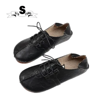 2018 Woman Leather Shoes Handmade Leather Flexible Spring Shoes Woman Ladies Shoes Skateboarding Shoes twm0066
2018 Woman Leather Shoes Handmade Leather Flexible Spring Shoes Woman Ladies Shoes Skateboarding Shoes twm0066