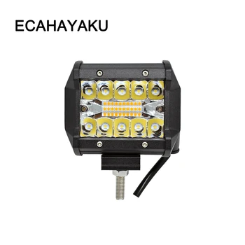 ECAHAYAKU 6 light modes 4 Inch 60W LED Work Light Bar Combo Offroad 4x4 Fog Driving Light Lamp for Truck ATV 12V Headlight Boat
ECAHAYAKU 6 light modes 4 Inch 60W LED Work Light Bar Combo Offroad 4x4 Fog Driving Light Lamp for Truck ATV 12V Headlight Boat