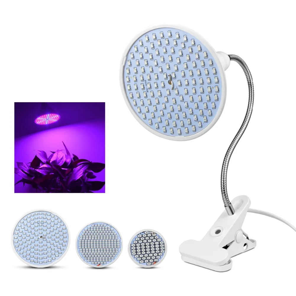 60 126 200 leds grow light with Clip holder plants Phyto Lamps E27 flower hydroponics system indoor garden greenhouse EU Plug
60 126 200 leds grow light with Clip holder plants Phyto Lamps E27 flower hydroponics system indoor garden greenhouse EU Plug