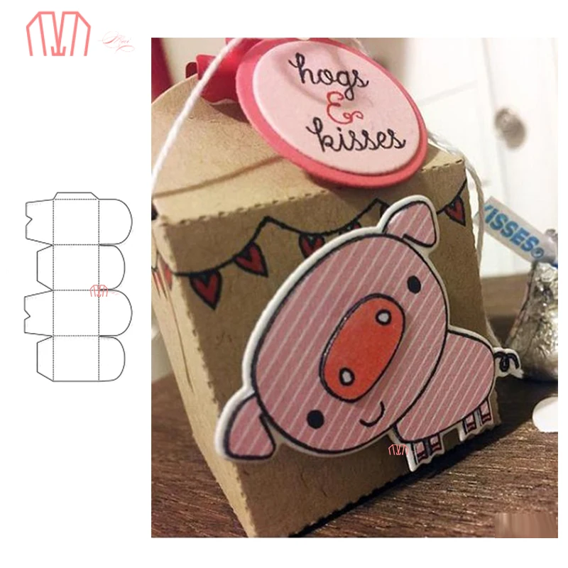 Mai Candy Goodie Box Metal Cutting Dies Stencils for DIY Scrapbooking photo album Decorative Embossing DIY Paper Cards 
Mai Candy Goodie Box Metal Cutting Dies Stencils for DIY Scrapbooking photo album Decorative Embossing DIY Paper Cards