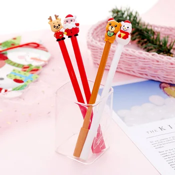 20pcs/lot Cute Cartoon Santa Claus Series gel pen For Kids Gift black ink Creative Stationery School & Office Supply
20pcs/lot Cute Cartoon Santa Claus Series gel pen For Kids Gift black ink Creative Stationery School & Office Supply