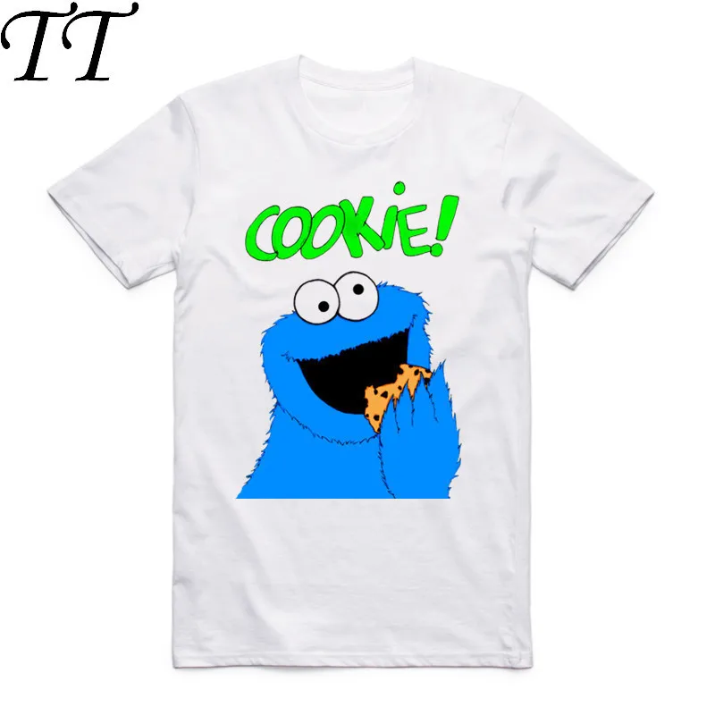 2019 Cookie Monster Funny Men Women Print Summer T Shirt O-Neck Short sleeve Summer Casual T-shirt The Cookie Muncher Clothing
2019 Cookie Monster Funny Men Women Print Summer T Shirt O-Neck Short sleeve Summer Casual T-shirt The Cookie Muncher Clothing