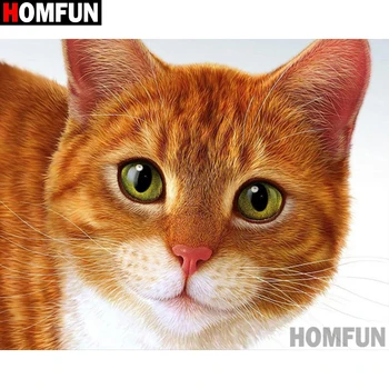 HOMFUN Full Square/Round Drill 5D DIY Diamond Painting "Animal cat" 3D Diamond Embroidery Cross Stitch Home Decor A19042
HOMFUN Full Square/Round Drill 5D DIY Diamond Painting "Animal cat" 3D Diamond Embroidery Cross Stitch Home Decor A19042