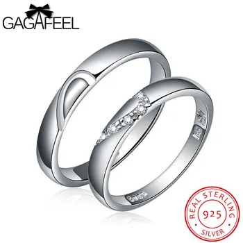 GAGAFEEL Wedding Jewelry real 925 sterling silver gem crystal zircon couple lovers rings China Gold Brand Fine for men women
GAGAFEEL Wedding Jewelry real 925 sterling silver gem crystal zircon couple lovers rings China Gold Brand Fine for men women