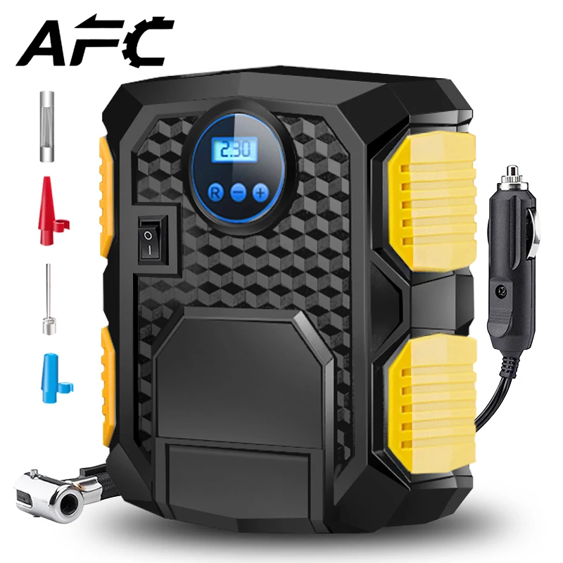 Digital Tire Inflator DC 12 Volt Car Portable Air Compressor Pump 150 PSI Car Air Compressor for Car Bicycles Motorcycles
Digital Tire Inflator DC 12 Volt Car Portable Air Compressor Pump 150 PSI Car Air Compressor for Car Bicycles Motorcycles