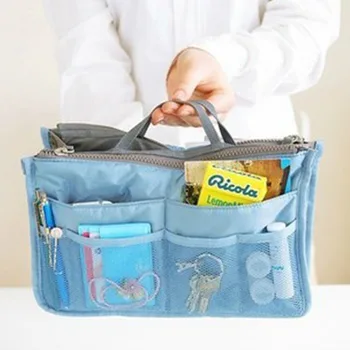 Multifunctional Insert Bag Women Nylon Travel Insert Organizer Handbag Purse Large liner Lady Makeup Cosmetic Bag Female Tote
Multifunctional Insert Bag Women Nylon Travel Insert Organizer Handbag Purse Large liner Lady Makeup Cosmetic Bag Female Tote