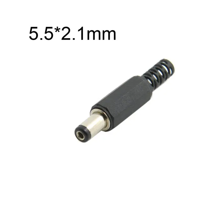 DC Power Male plug Connector 5.5 * 2.1 mm 5.5mm x 2.1mm Adapter Plastic Yellow Head Soldering Type
DC Power Male plug Connector 5.5 * 2.1 mm 5.5mm x 2.1mm Adapter Plastic Yellow Head Soldering Type