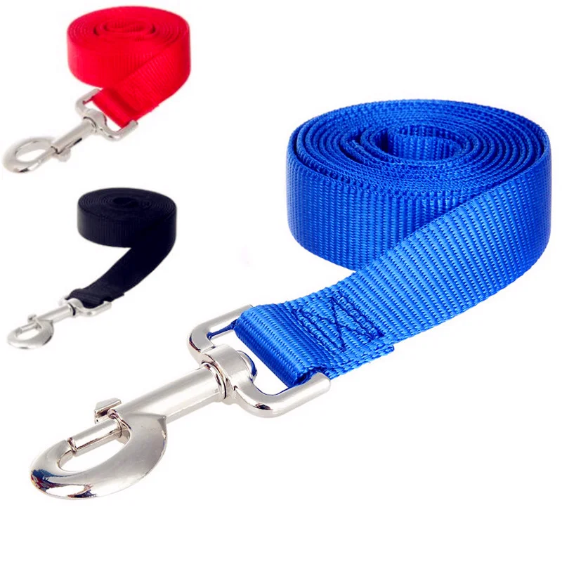 

Nylon Dog Leashes long Pet Walking Training Leash Cats Dogs Harness Collar Lead Strap Belt 3 Colors 1.5M 1.8M 3M 4.5M 6M 10M