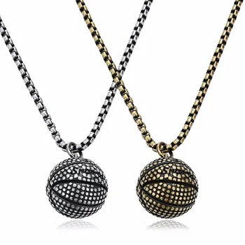 Louleur New Sports Basketball Punk Necklaces Pendants Stainless Steel Charms Choker Statement Necklaces For Men Jewelry
Louleur New Sports Basketball Punk Necklaces Pendants Stainless Steel Charms Choker Statement Necklaces For Men Jewelry
