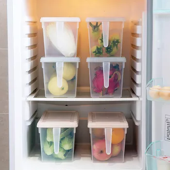 OTHERHOUSE 4Pcs Kitchen Storage Containers Food Storage Container Clear Box Refrigerator Organizer Keep Fruits Meat Fish Fresh
OTHERHOUSE 4Pcs Kitchen Storage Containers Food Storage Container Clear Box Refrigerator Organizer Keep Fruits Meat Fish Fresh