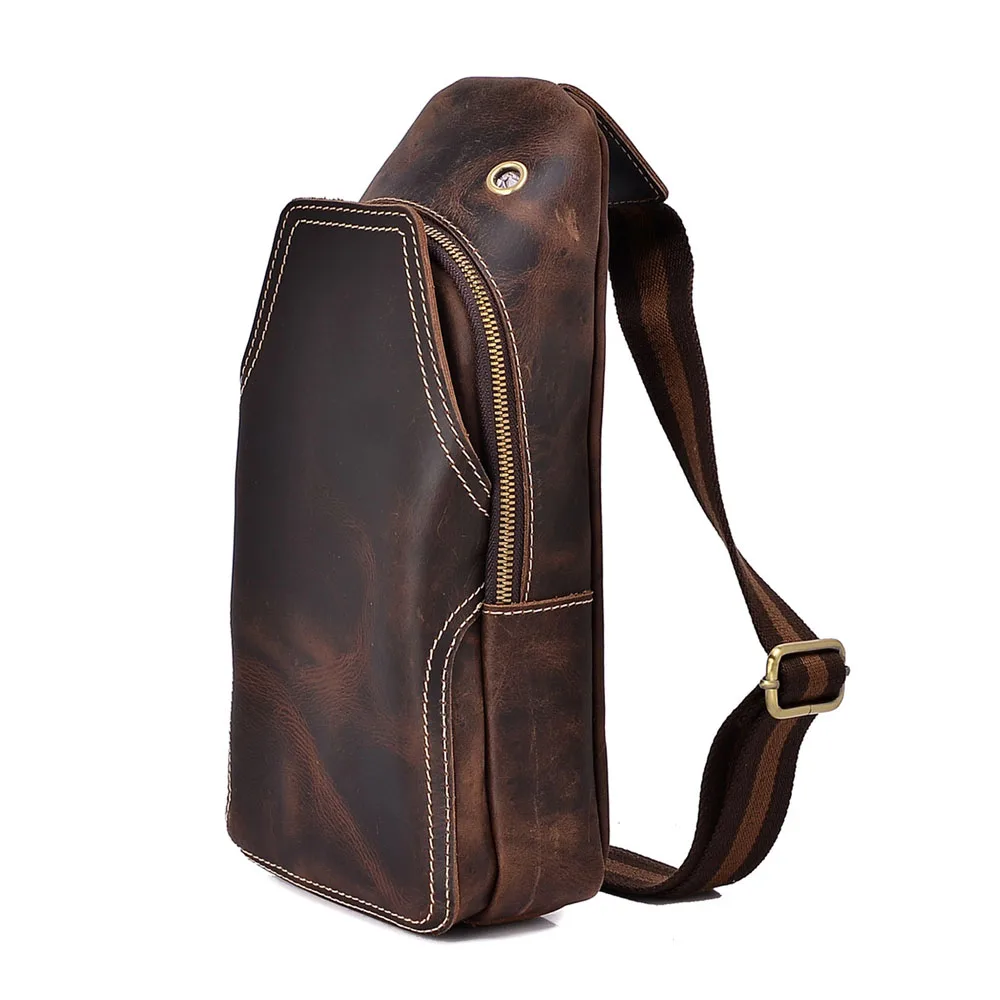BOLEKE Genuine Leather Crossbody bags Chest bags Vintage shoulder men bag Crazy horse skin male handbags Multifunction Messenger
BOLEKE Genuine Leather Crossbody bags Chest bags Vintage shoulder men bag Crazy horse skin male handbags Multifunction Messenger