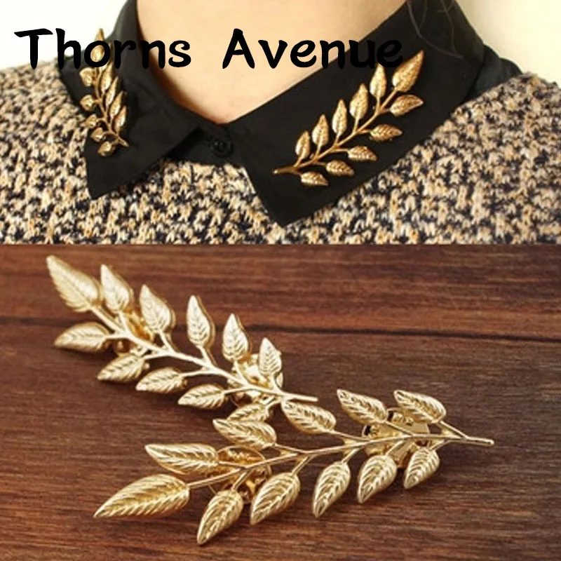 Thorns Avenue Fashion 1PC/Lot 2 Colors Leave Branch Shape Men & Women Brooch Pins Bridal Accessories Wedding Jewelry For Party
Thorns Avenue Fashion 1PC/Lot 2 Colors Leave Branch Shape Men & Women Brooch Pins Bridal Accessories Wedding Jewelry For Party