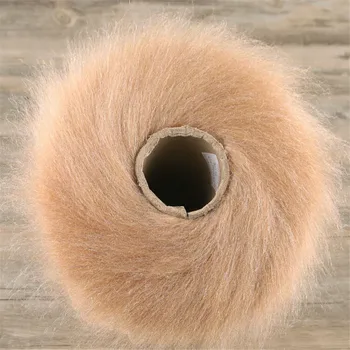 250g Natural Angola Mohair Crochet Yarn for Hand Knitting Luxury Fur Woolen Hairy Skein Sweater Cota Wool Threads Laine
250g Natural Angola Mohair Crochet Yarn for Hand Knitting Luxury Fur Woolen Hairy Skein Sweater Cota Wool Threads Laine