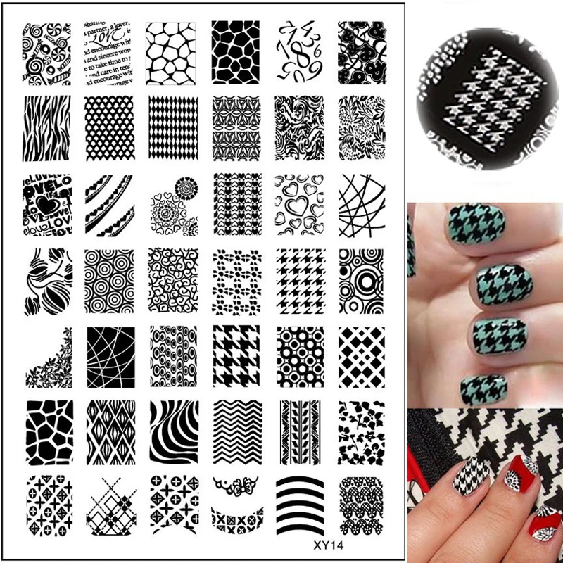 9.5*14.5CM Nail Stamping Plates Geometry Irregular Design Image Stamping Nail Art Manicure Template Diy Nail Stamp Tools
9.5*14.5CM Nail Stamping Plates Geometry Irregular Design Image Stamping Nail Art Manicure Template Diy Nail Stamp Tools