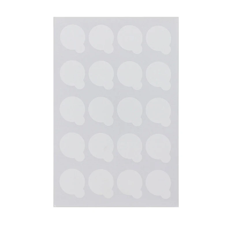 200pcs/Lot Disposable Eyelash Glue Holder Pallet Paper Extension Pads Stand On Jade Stone 2.5cm Wholesale | Красота и здоровье