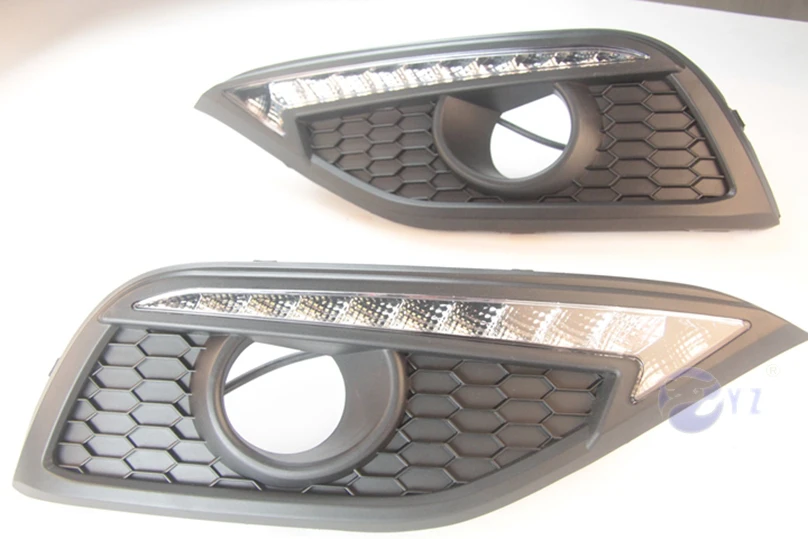 Car Flashing 2Pcs DRL For Honda CRV CR-V 2012 2013 2014 Daytime Running Lights fog lamp cover headlight 12V Daylight car-styling
Car Flashing 2Pcs DRL For Honda CRV CR-V 2012 2013 2014 Daytime Running Lights fog lamp cover headlight 12V Daylight car-styling