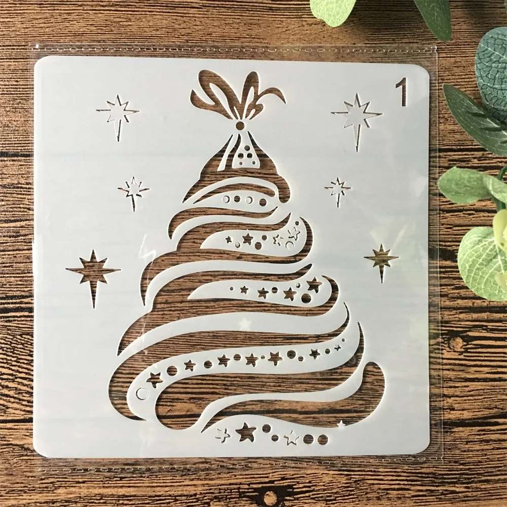 13cm Christmas Pine Tree DIY Layering Stencils Wall Painting Scrapbook Coloring Embossing Album Decorative Paper Card Template
13cm Christmas Pine Tree DIY Layering Stencils Wall Painting Scrapbook Coloring Embossing Album Decorative Paper Card Template