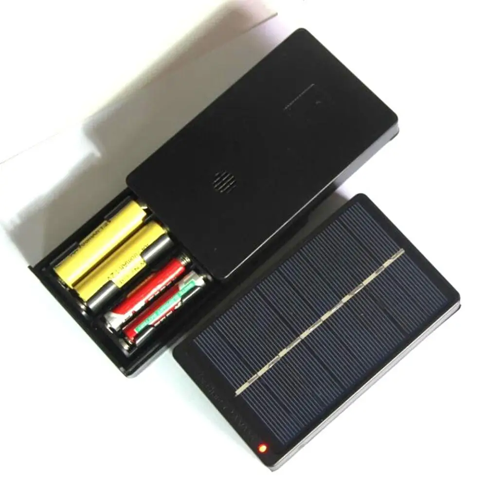 

EastVita 1W 4V Solar Panel Mini Solar System Charger for 2*AA/AAA 1.2V Battery Charger r20