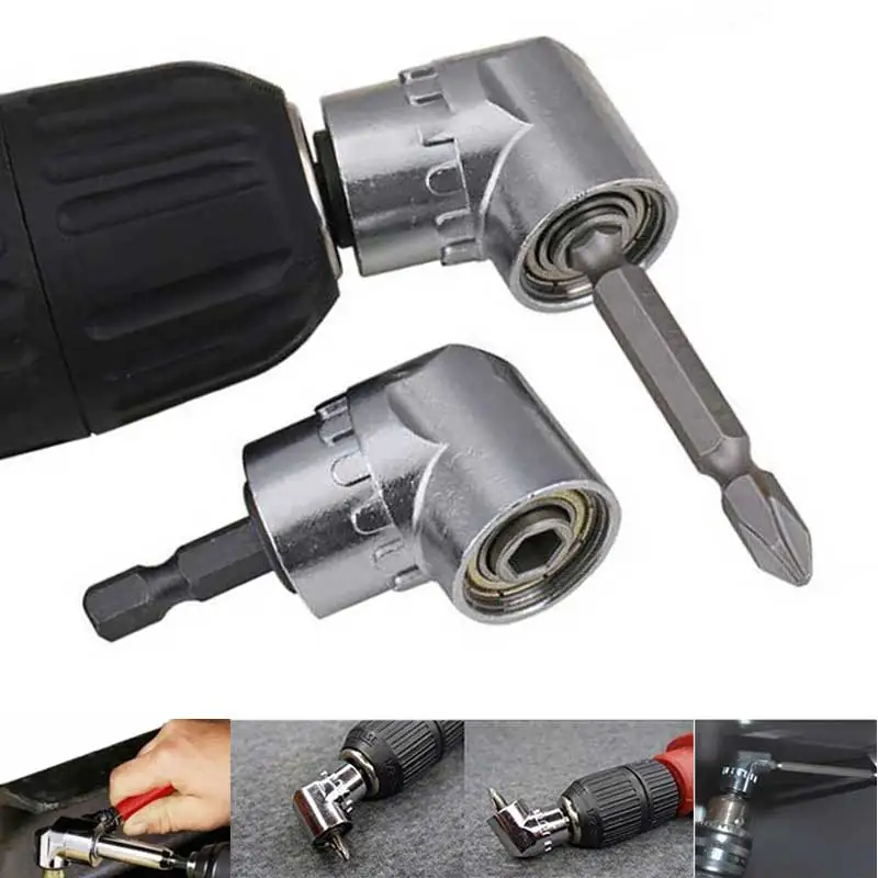 1/4 Hex Shank Screwdriver 105 Degree Magnetic Bit Angle Extension Screw Driver Adjustable Holder Adaptor Bend Corner Connector
1/4 Hex Shank Screwdriver 105 Degree Magnetic Bit Angle Extension Screw Driver Adjustable Holder Adaptor Bend Corner Connector