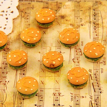 50pcs/lot flat back resins McDonald's Burger King Hamburger Cheeseburger DIY Craft Making Cookie Model Scrapbooking 14*9mm
50pcs/lot flat back resins McDonald's Burger King Hamburger Cheeseburger DIY Craft Making Cookie Model Scrapbooking 14*9mm
