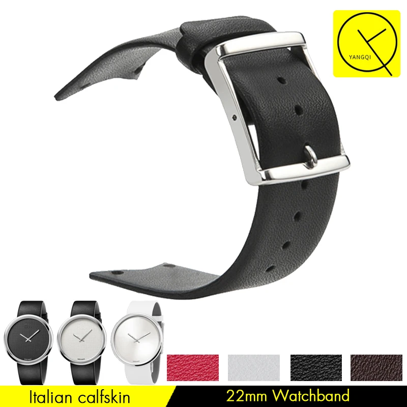 Genuine Leather Watch Band Strap Soft Durable Watchbands For CK Watch KOH231/K0H233/KOV231/KOH211 Woman 21/22mmWatch Black White
Genuine Leather Watch Band Strap Soft Durable Watchbands For CK Watch KOH231/K0H233/KOV231/KOH211 Woman 21/22mmWatch Black White