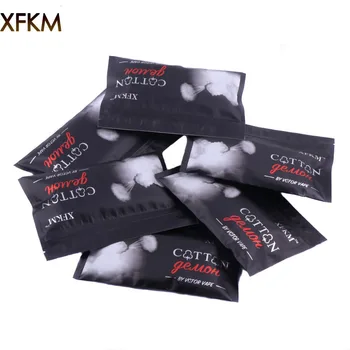 Original XFKM organic cotton vape better than cotton for Ecigarette rebuildable RDA RBA DIY atomizer vapor cotton