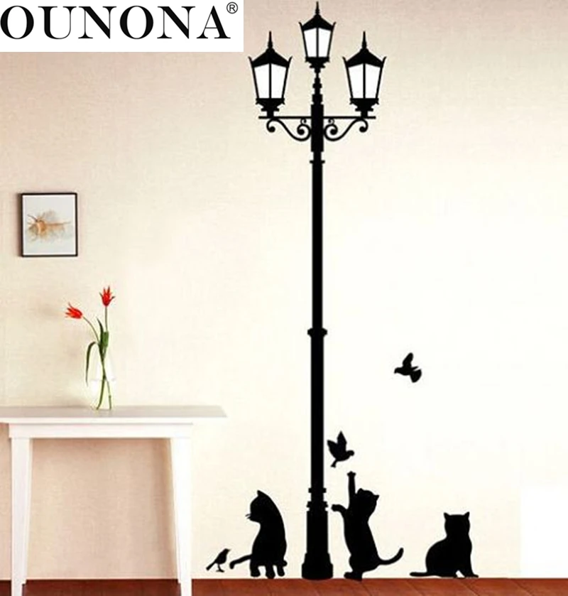 Free Shipping Popular Ancient Lamp Cats and Birds Wall Sticker Wall Mural Home Decor Room Kids Decals Wallpaper
Free Shipping Popular Ancient Lamp Cats and Birds Wall Sticker Wall Mural Home Decor Room Kids Decals Wallpaper