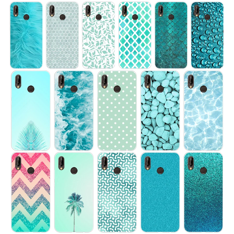 208H Fashion Aqua Silver Green Mint Soft Silicone Tpu Cover Case for huawei Nova 3 3i p smart 
208H Fashion Aqua Silver Green Mint Soft Silicone Tpu Cover Case for huawei Nova 3 3i p smart