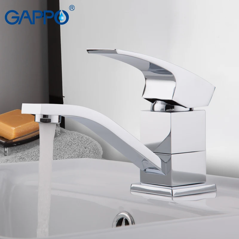 

GAPPO Basin Faucet Brass basin mixer taps bathroom water sink tap Deck Mounted water torneira do anheiro waterfall faucet