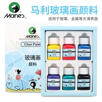 marie's 6 color/9 colors Ceramic paint glass paint set handmade diy graffiti painted porcelain vase paint waterproof sunscreen
marie's 6 color/9 colors Ceramic paint glass paint set handmade diy graffiti painted porcelain vase paint waterproof sunscreen